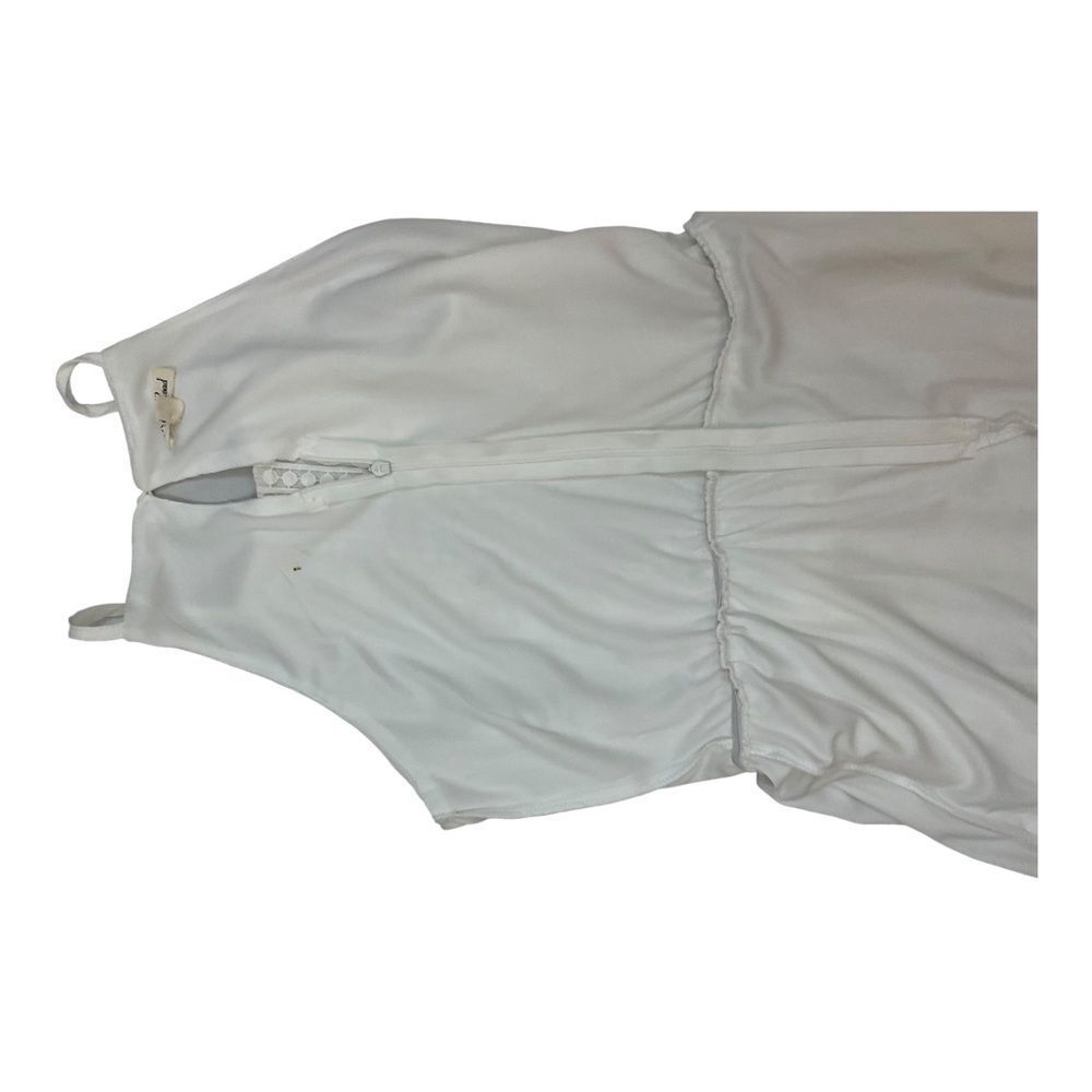 Kings Road Women's White Polyester Sleeveless Long Maxi Dress Size Small. - Picture 9 of 11